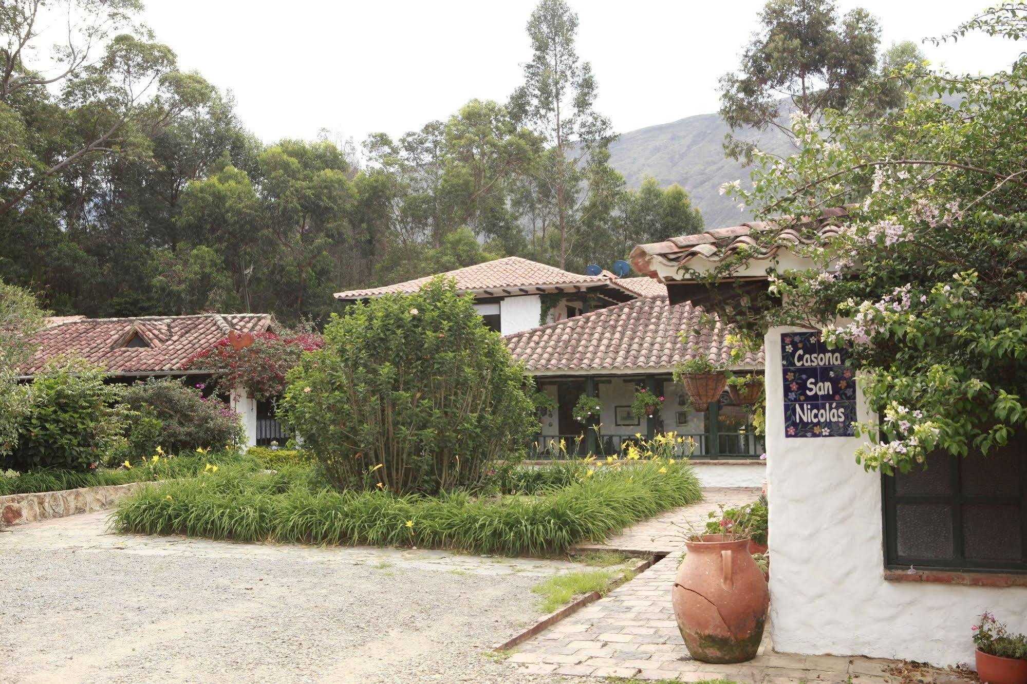 Casa San Nicolas Villa de Leyva Exteriér fotografie