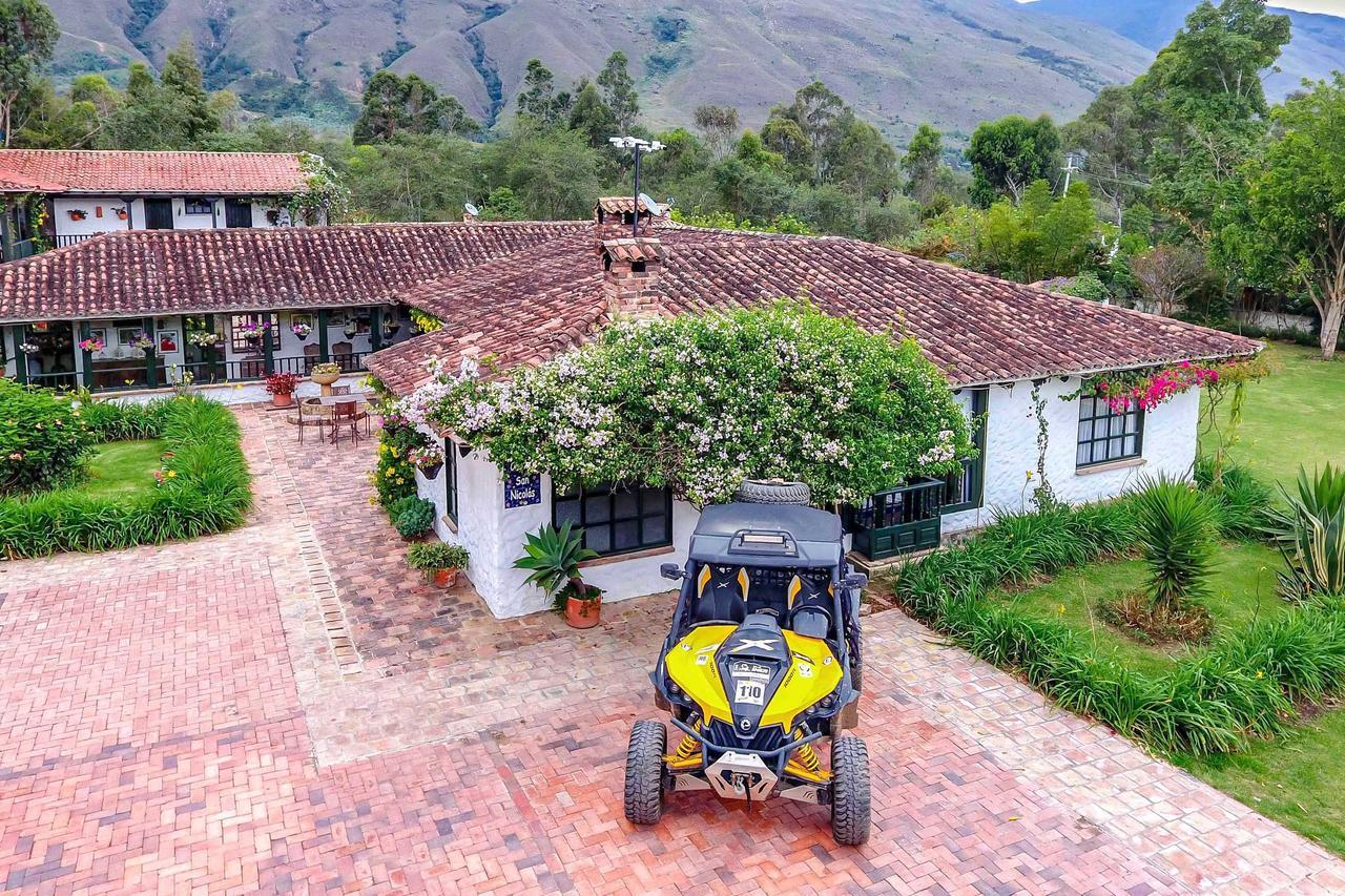 Casa San Nicolas Villa de Leyva Exteriér fotografie